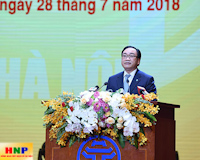 Diễn văn khai mạc của Bí thư Thành ủy Hà Nội Hoàng Trung Hải tại Lễ kỷ niệm 10 năm thực hiện điều chỉnh địa giới hành chính TP Hà Nội